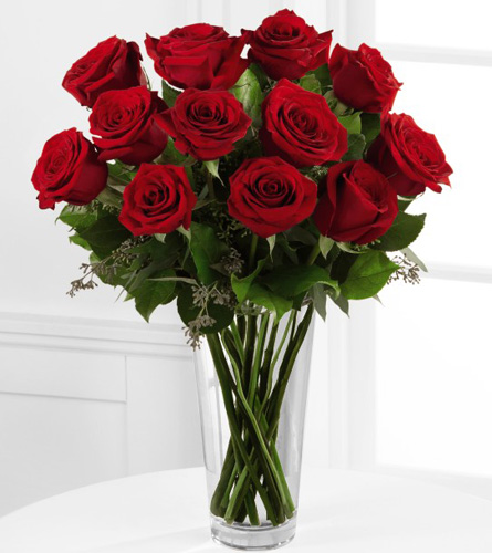 The Flower Shop - Valentine's Day 10 - Red Roses Bouquet S14-4305