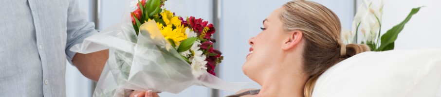 Sending Get Well Flowers or Thinking of You Flowers to Centre Hospitalier